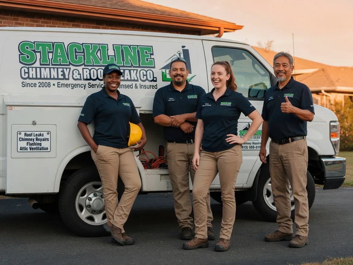Chimney flashing repair company in Clinton, NC